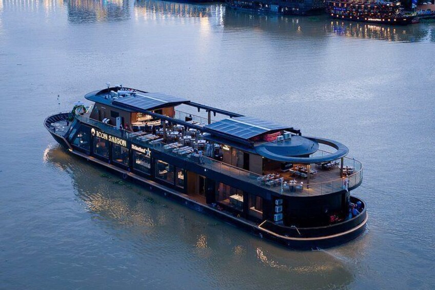 Ho Chi Minh City Icon Saigon Luxury Sunset and Dinner Cruise 3