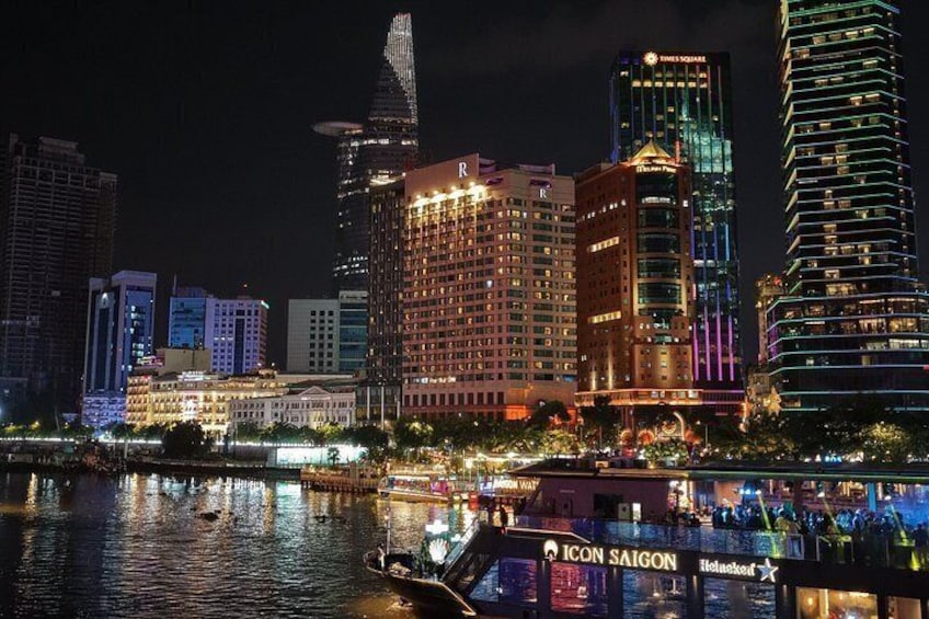 Ho Chi Minh City Icon Saigon Luxury Sunset and Dinner Cruise 4