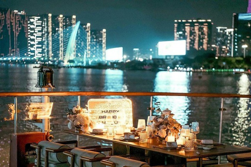 Ho Chi Minh City Icon Saigon Luxury Sunset and Dinner Cruise 3