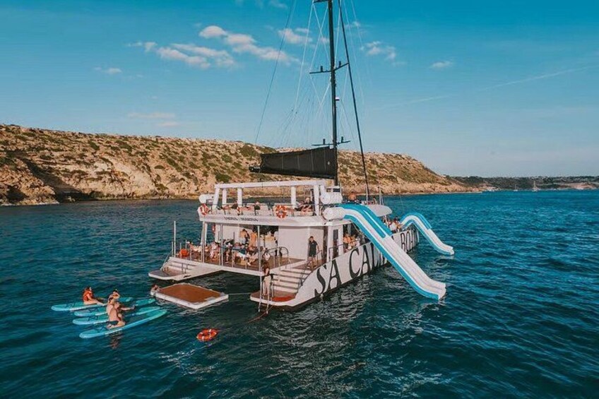 Catamaran Tour with Catering, Snorkeling and VIP Option 1