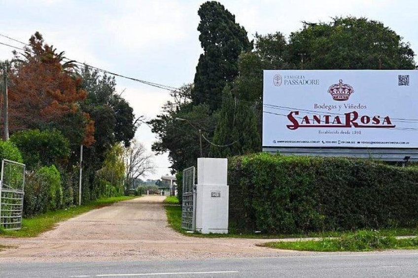 Entrance to Santa Rosa Winery 4