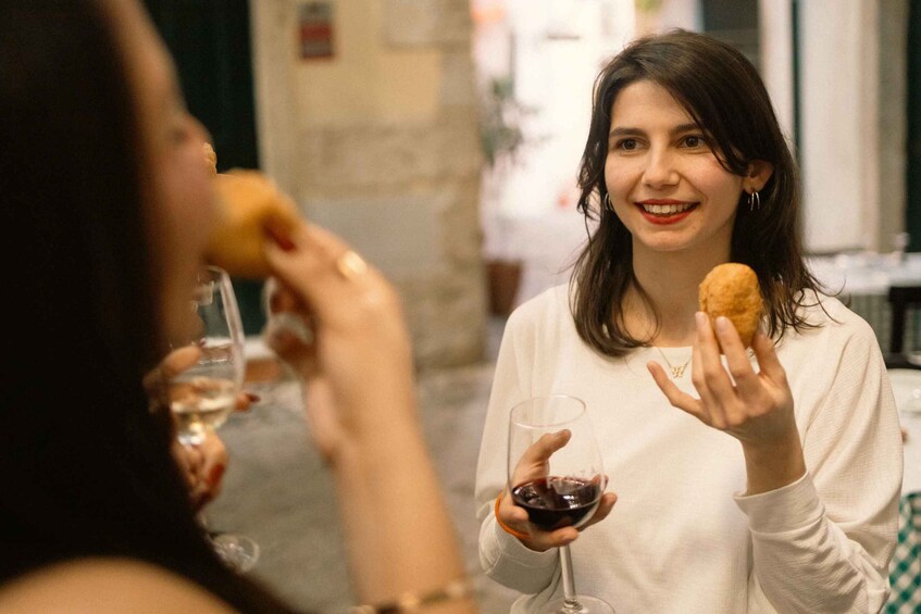 Picture 1 for Activity Lisbon: Street Food Tour with Ginjinha, Wine & Dessert 2
