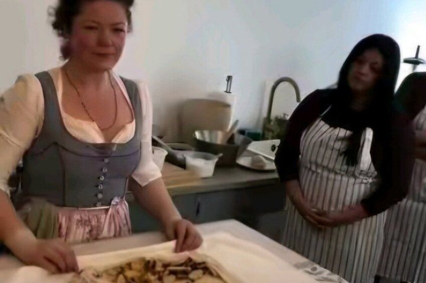 Apple Strudel and Austrian Pastries - with Salzburg Fortress View 2