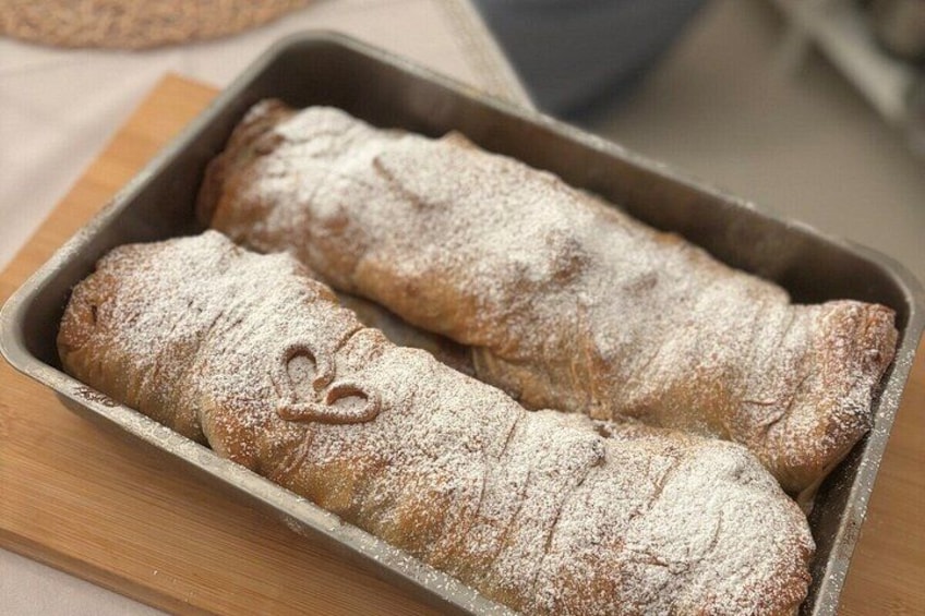 Apple Strudel and Austrian Pastries - with Salzburg Fortress View 2