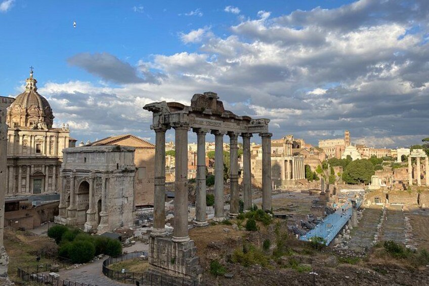 Rome E-Bike Tour with Food & Wine Tasting In Archaeological Site 5