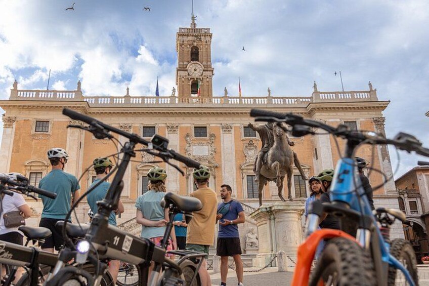 Rome E-Bike Tour with Food & Wine Tasting In Archaeological Site 2