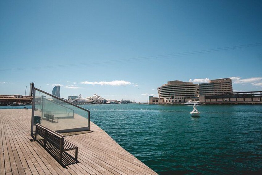 Maritime Barcelona Walking Private Tour with Boat Ride 2