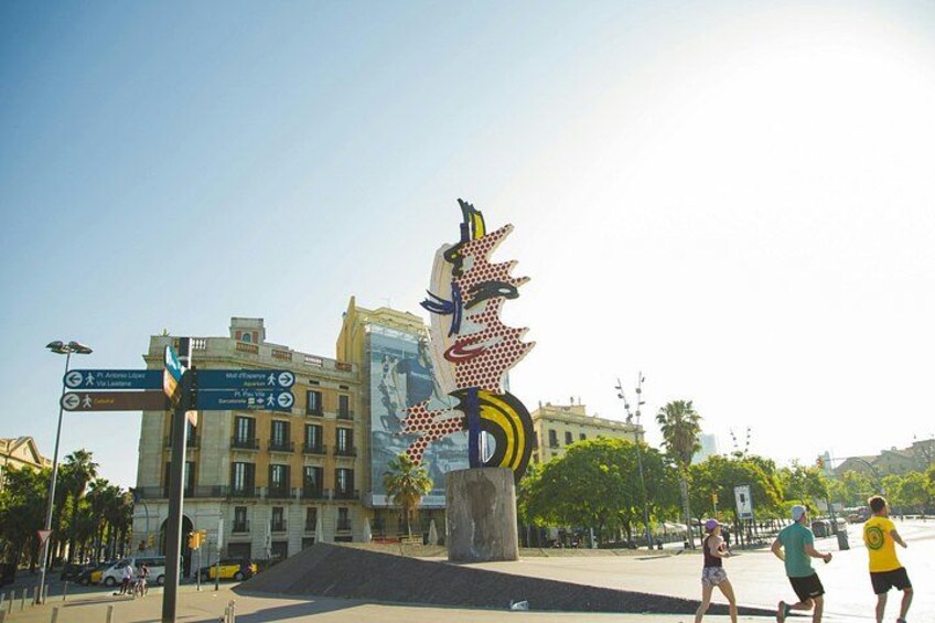 Maritime Barcelona Walking Private Tour with Boat Ride 1