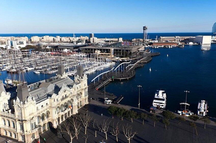 Maritime Barcelona Walking Private Tour with Boat Ride 5