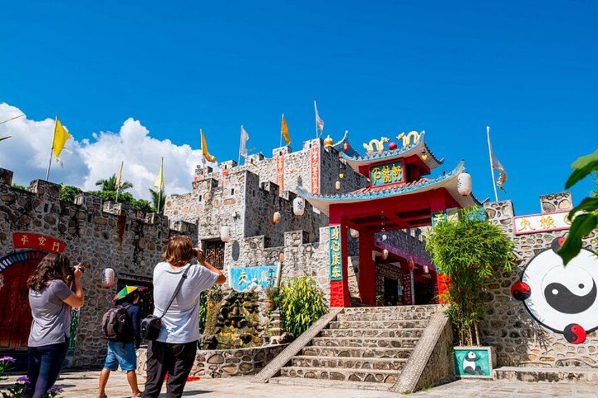 Pai Canyon Sunset Private Tour with Hot Spring Bamboo Bridge 3