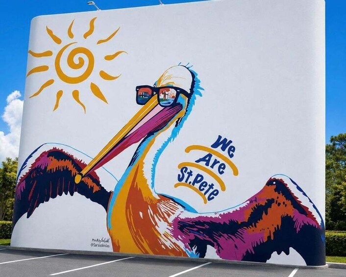 Private St. Petersburg Mural & Street Art Tour by Golf Cart 1