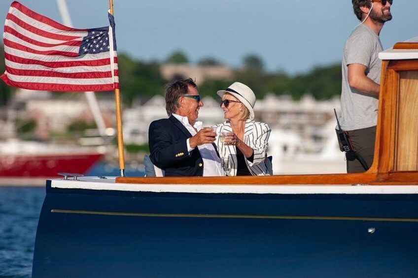 Raise glasses and have a toast 2