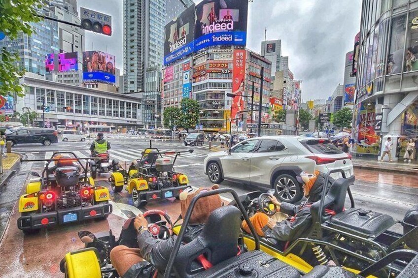 Shibuya Go Kart Tour Shibuya Crossing and Tokyo Tower 1