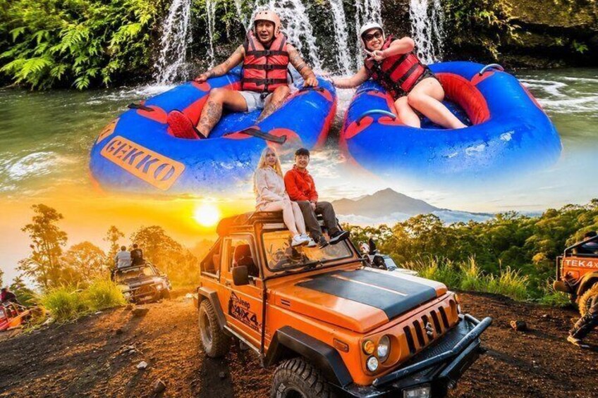 Bali Sunrise Jeep & River Tubing Combo Adventure 2