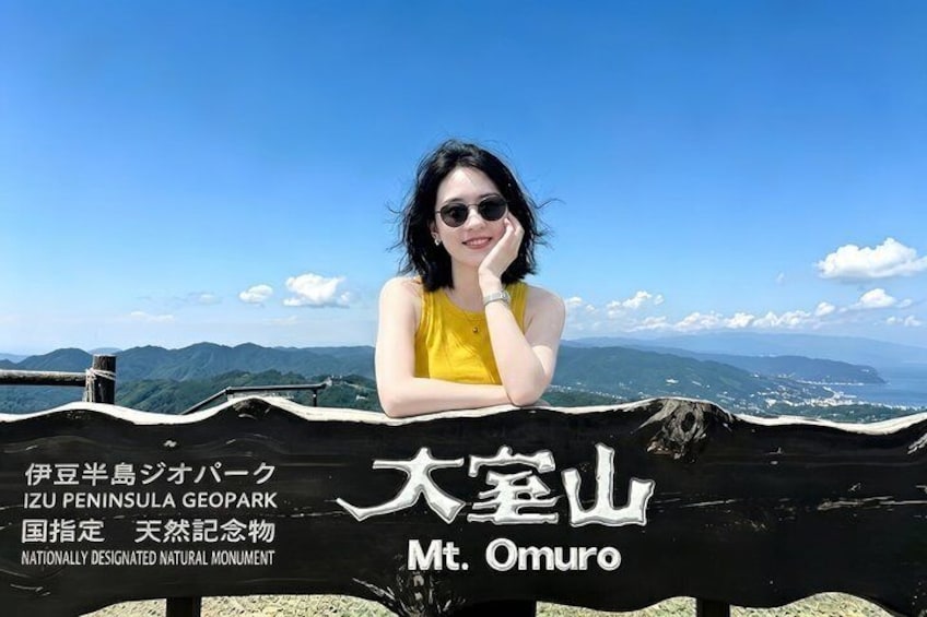 Izu Small Group: Ocean-View Train, Mt. Omuro & Coast 1