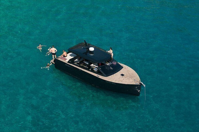 Premium option - Colnago 38 OPEN (2025) – sleek performance yacht with 2 professional crew members included. 2
