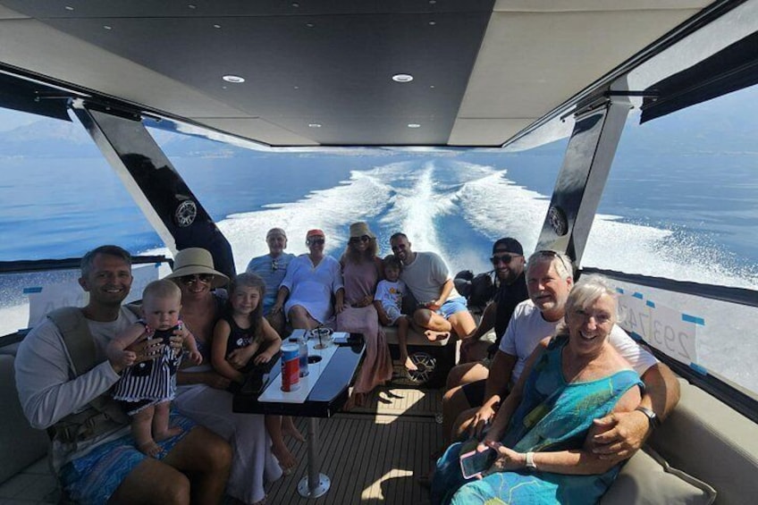 Premium option - Colnago 38 OPEN (2025) – sleek performance yacht with 2 professional crew members included. 4