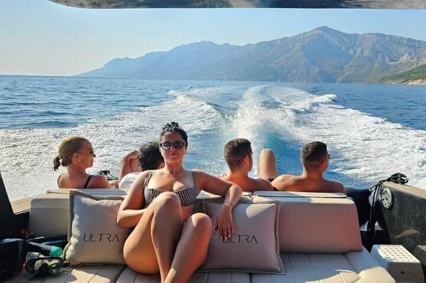Premium option - Colnago 38 OPEN (2025) – sleek performance yacht with 2 professional crew members included. 3