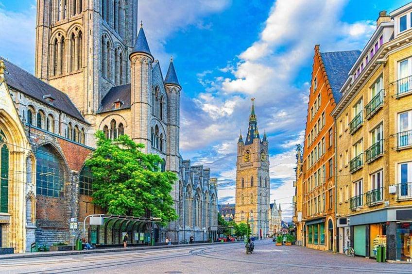 Bruges and Ghent by small group train with boat ride 2