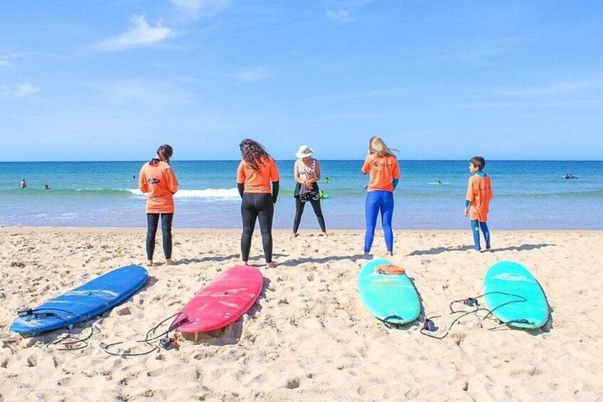 Surf Lesson Praia da Rocha – Beginner Friendly + Small Groups 2