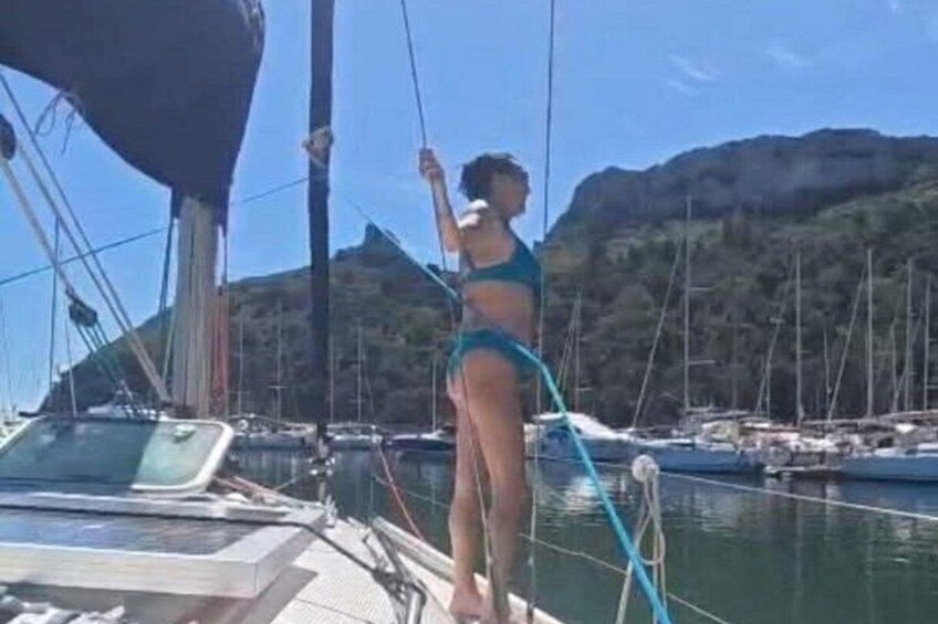 Sailing tour at the Poetto 4