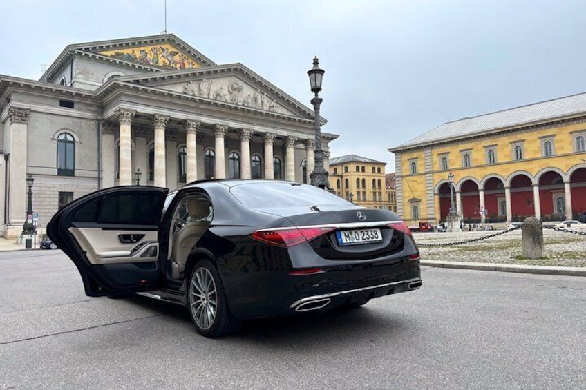 Munich Grand Tour: Private S-Class Chauffeur Experience 1