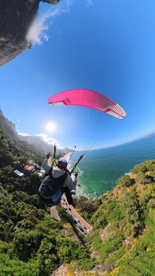 Rio de Janeiro tandem paragliding flight 1