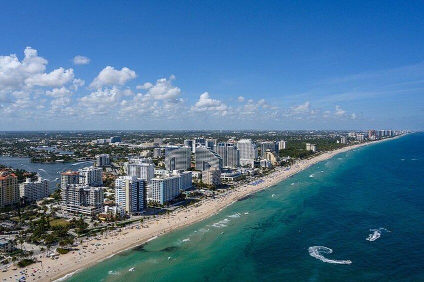 Helicopter Tour Above Fort Lauderdale City and Beaches 3