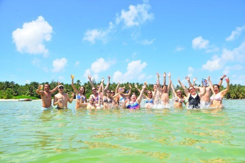 Private Punta Cana Boat Party Cruise With Music And Drinks Pickup 4