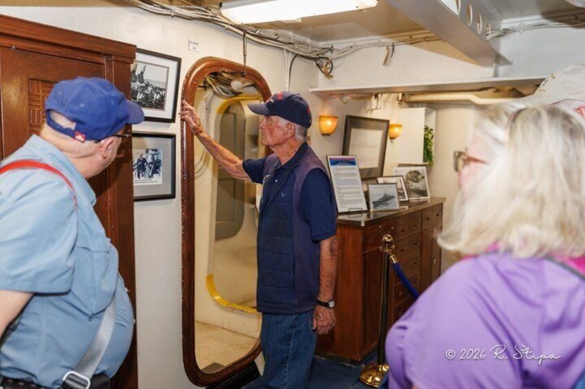 Battleship IOWA Admission and Presidents Tour 2