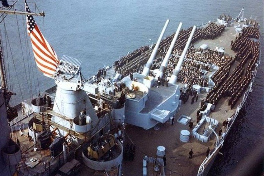 Battleship IOWA Admission and Presidents Tour 2