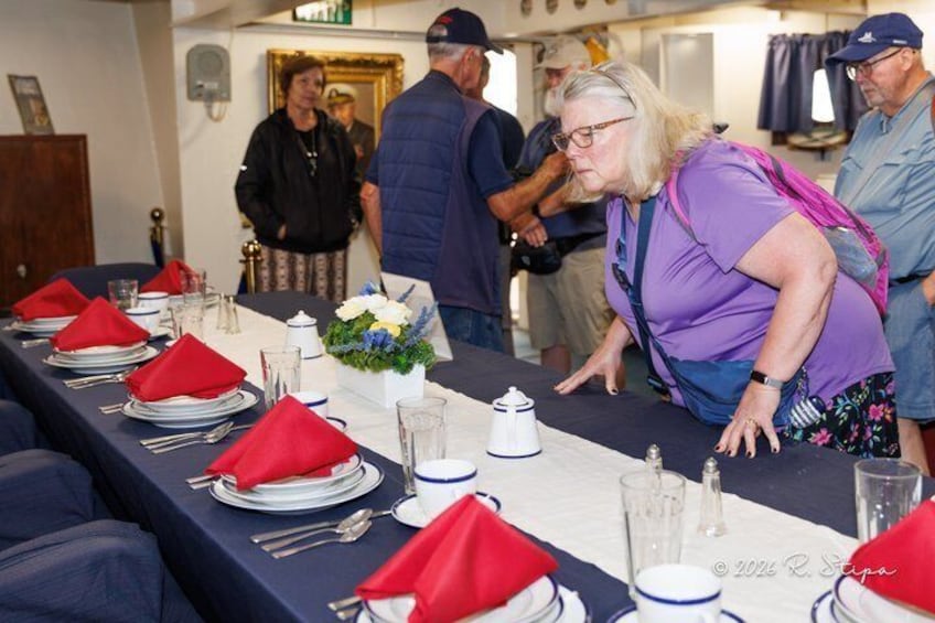 Battleship IOWA Admission and Presidents Tour 4
