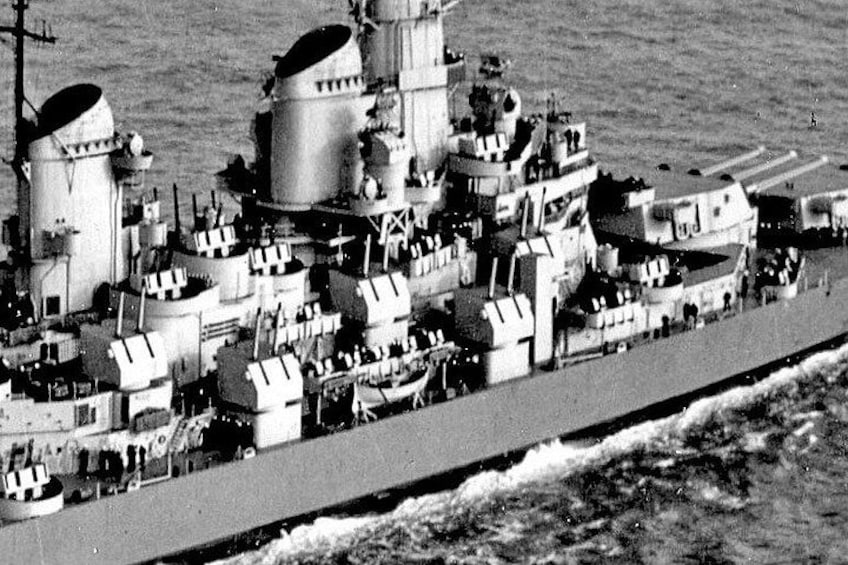 Battleship IOWA Admission and Presidents Tour 1