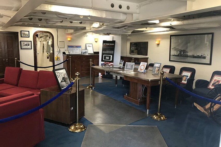 Battleship IOWA Admission and Presidents Tour 2
