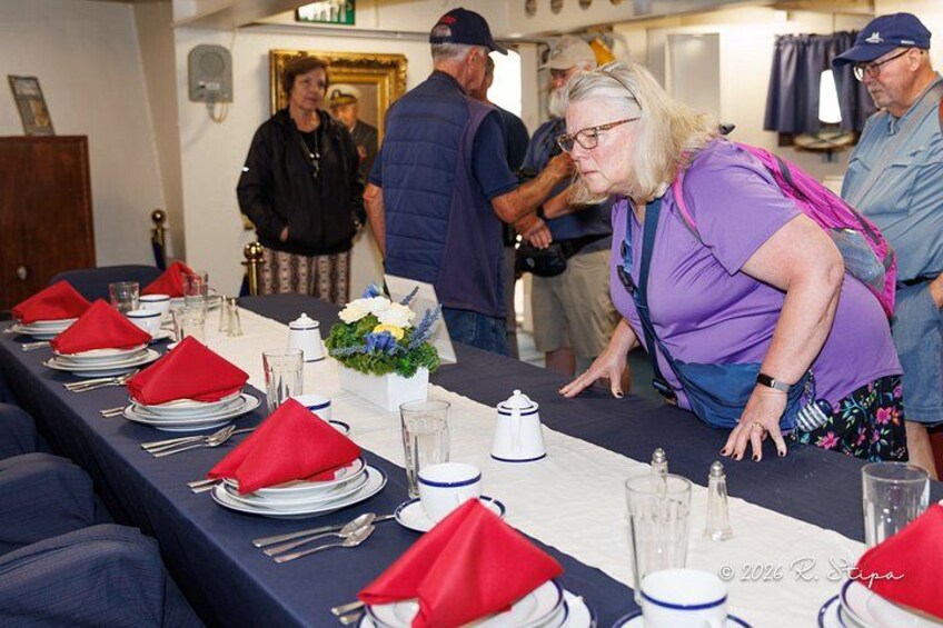Battleship IOWA Admission and Presidents Tour 4