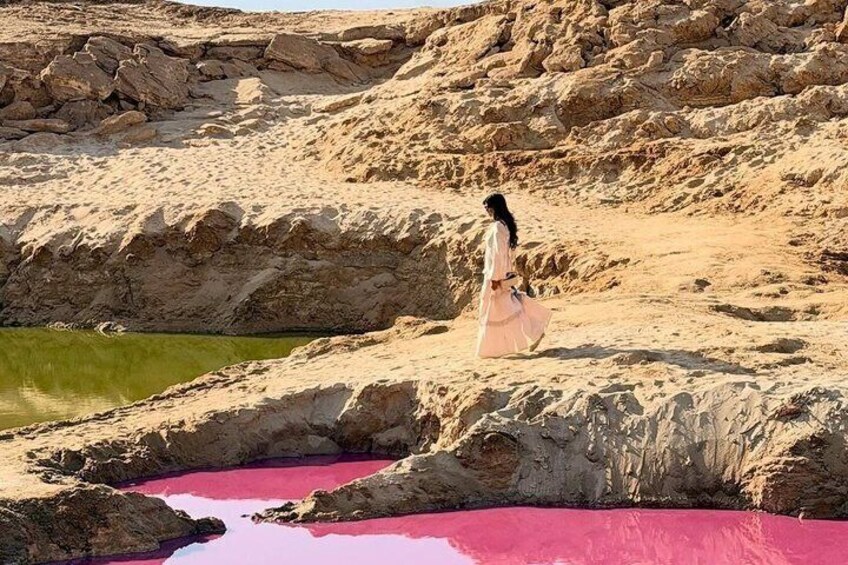 Petra and Pink Lake Private Guided Tour 2