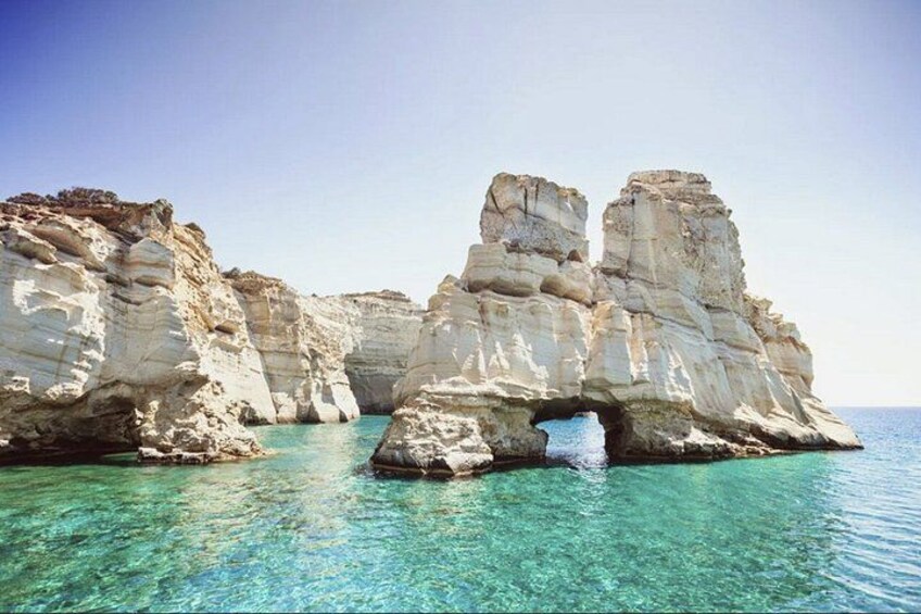 Private Milos Sailing Cruise to Kleftiko with Lunch and Swimming 4