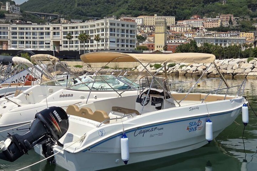 Private Boat Tour of the Amalfi Coast with Cayman Boat 4