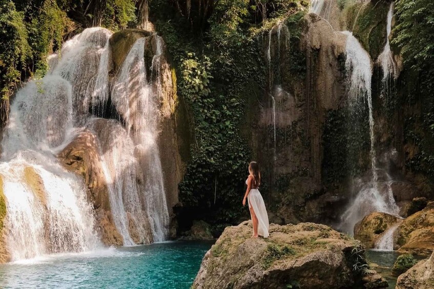 Picture 19 for Activity Bohol: Waterfall Hopping & Secret Jungle Trails Guided Tour 4