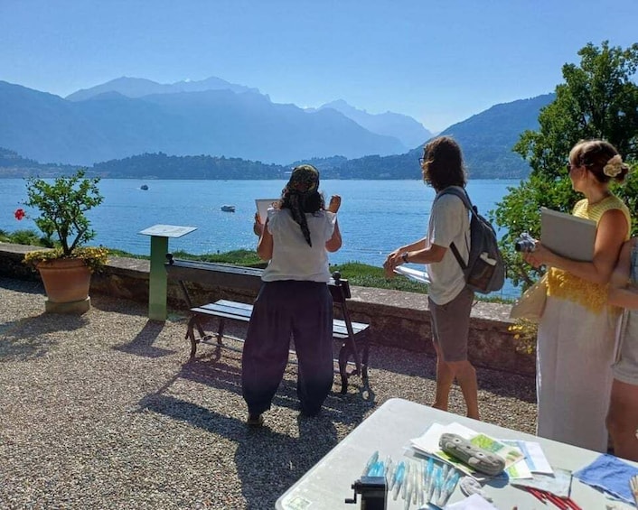 Picture 1 for Activity Como: Outdoor drawing and painting course 2