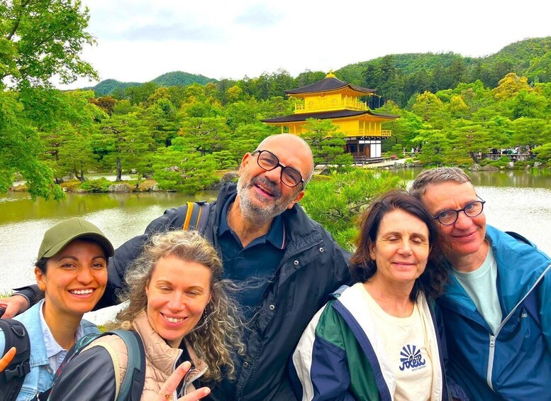 Picture 2 for Activity Kyoto: Kinkakuji, Golden Pavilion Guided Tour 1