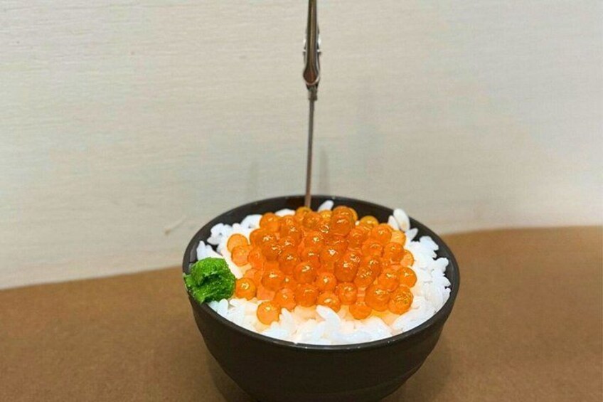 Salmon Roe Bowl Art & Lucky Capsule Toy: Win up to 5,000 JPY! 1