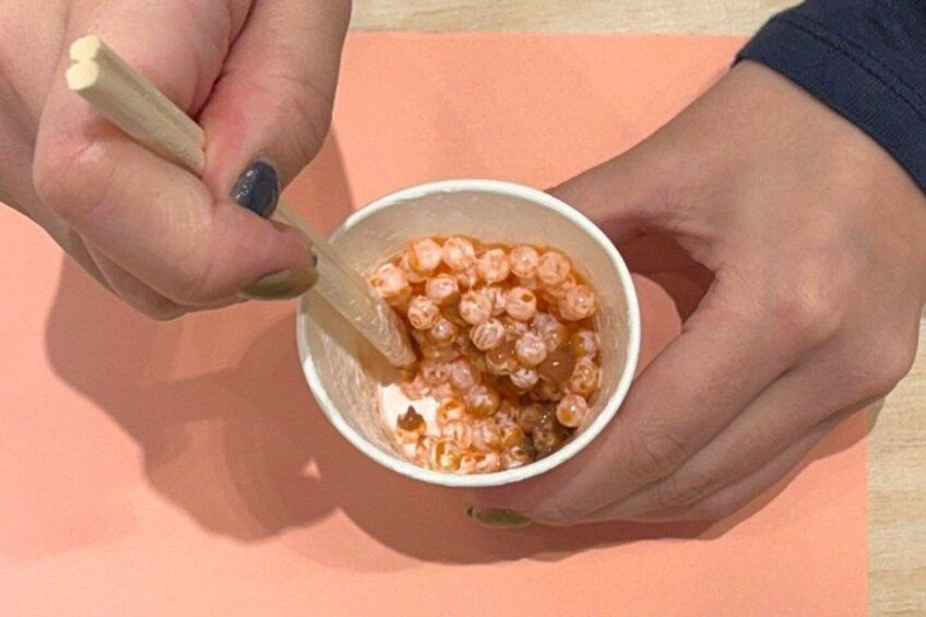 Salmon Roe Bowl Art & Lucky Capsule Toy: Win up to 5,000 JPY! 5