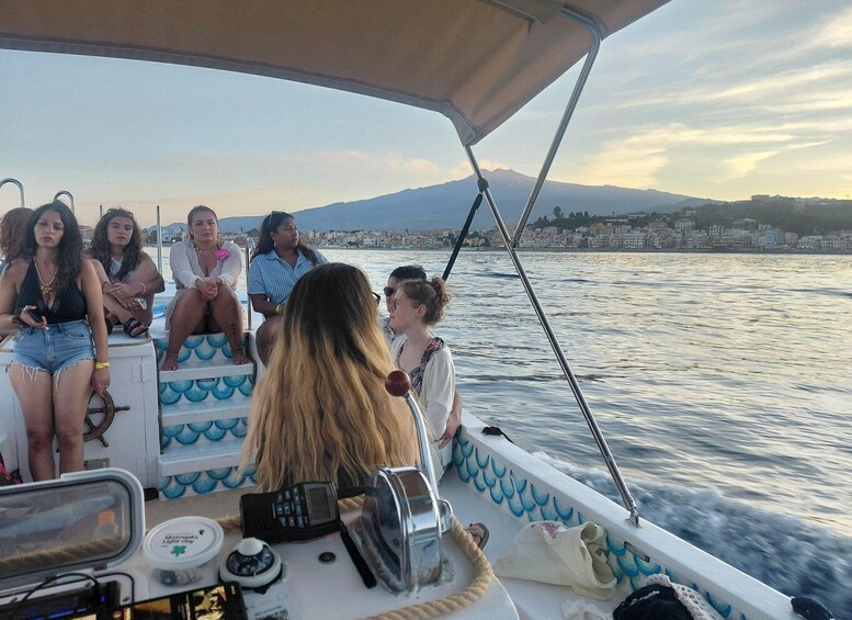 Picture 44 for Activity Taormina and Isola Bella: Boat Tour among Caves, Diving and Sicilian Flavors 2