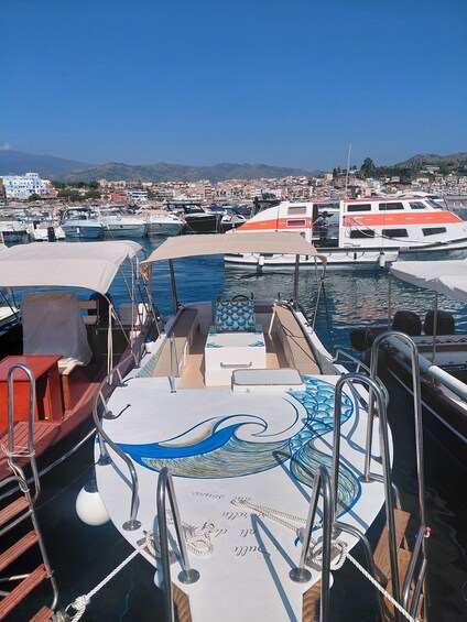 Picture 40 for Activity Taormina and Isola Bella: Boat Tour among Caves, Diving and Sicilian Flavors 5