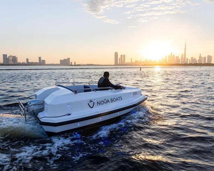 Picture 6 for Activity Dubai: Self-Drive Boat Tour in Creek Harbour - 5 Pax 4
