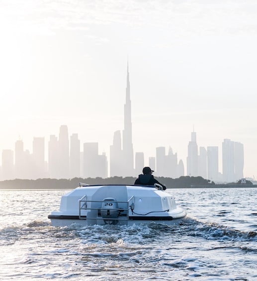 Picture 3 for Activity Dubai: Self-Drive Boat Tour in Creek Harbour - 5 Pax 5