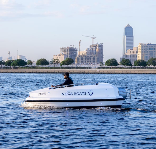 Picture 4 for Activity Dubai: Self-Drive Boat Tour in Creek Harbour - 5 Pax 2