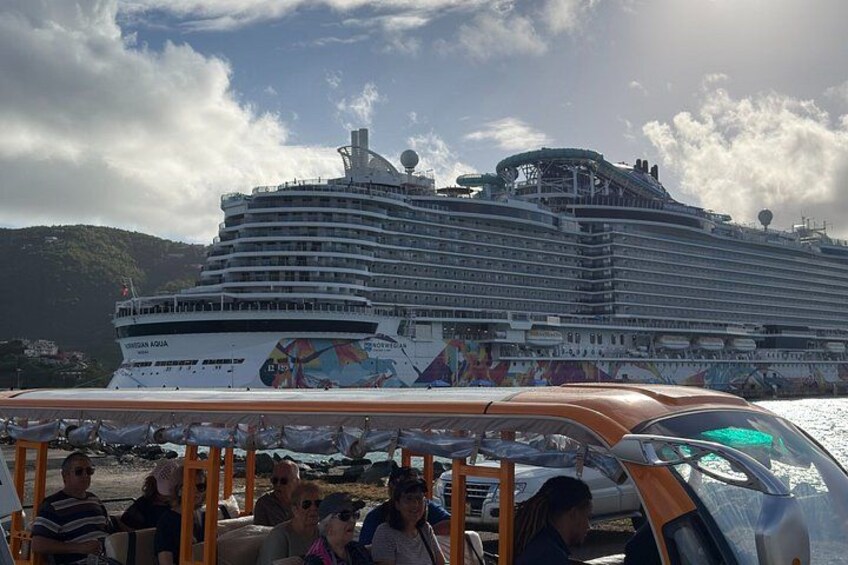 Tortola Road Town Culture Tour with Electric Trolley 5