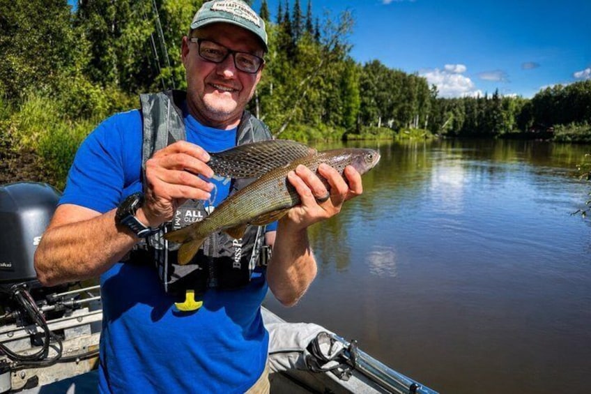 Guided Fishing Adventure On The Chena River By Boat 4